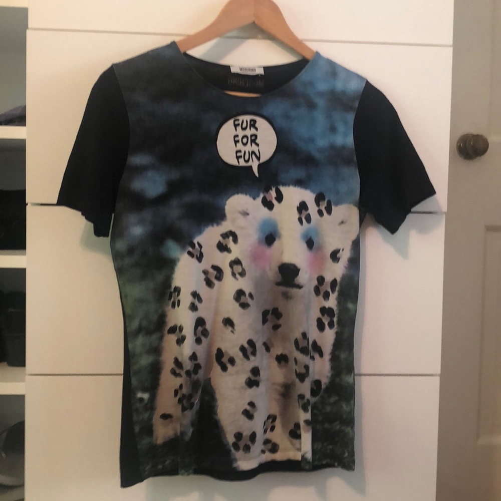 Moschino Cheapanchic Fur For Fun shirt!